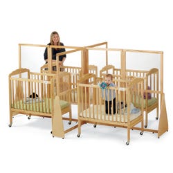 Image for Jonti-Craft See-Thru Quad Crib Divider, 126 x 76-1/2 x 59-1/2 Inches from School Specialty