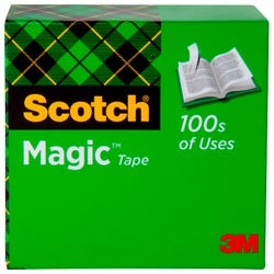 Image for Scotch 810 Magic Tape, 1/2 x 1296 Inches, Matte Clear, 1 Roll from School Specialty