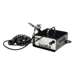 Image for Iwata Ninja Jet Compact Portable Air Compressor with Airbrush Holder from School Specialty