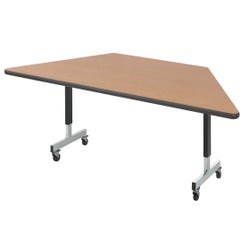 Image for Classroom Select Activity Table with Pedestal Legs, Trapezoid from School Specialty
