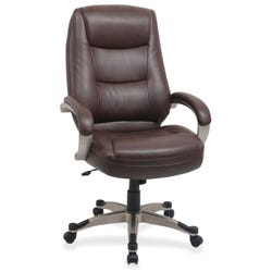 Image for Lorell Westlake Executive Chair, Saddle, 26-1/2 W x 28-1/2 D x 46-1/2 H in from School Specialty