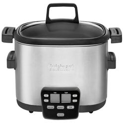 Image for Cuisinart 6-Qt. Cook Central 3-in-1 Multi-Cooker, Brushed Stainless Steel from School Specialty