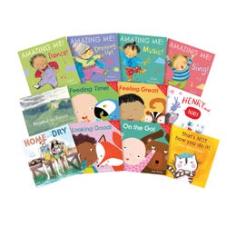 Image for Child's Play All About Me Books, Ages 2 to 5, Set of 12 from School Specialty