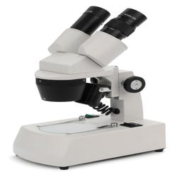 Image for Frey Scientific Compact Fixed Head Stereo Microscope - 1x and 3x Magnification - Incandescent Illumination from School Specialty