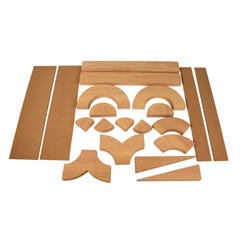 Image for Childcraft Standard Unit Block Set, 20 Pieces from School Specialty