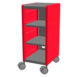 Image for Classroom Select Geode Medium Mobile Cabinet, 2 Shelves from School Specialty