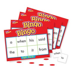 Image for Trend Enterprises Sight Words Bingo - Set of 46 Words and 36 Playing Cards from School Specialty
