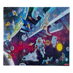 Image for Melissa & Doug Outer Space Glow-in-the-Dark Jigsaw Floor Puzzle, 48 Pieces from School Specialty
