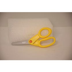 Image for School Smart Plastic Blunt Tip Scissors, Right Handed, 5 Inches, Yellow from School Specialty