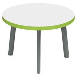 Image for Classroom Select Coffee Table, Round Top, Titanium Base from School Specialty