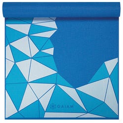 Image for Gaiam Kids Yoga Mat Blue Rocket from School Specialty