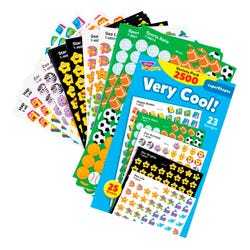 Image for Trend Enterprises Very Cool! superShapes Stickers, Pack of 2500 from School Specialty