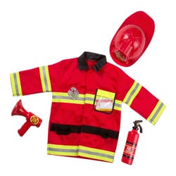 Image for Melissa & Doug Fire Chief Role Play Clothing Set, 4 Pieces from School Specialty