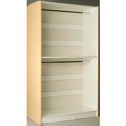Stevens I.D. Systems Band Uniform Storage Cabinet with Doors, 48 x 24 x 84 Inches 4001099