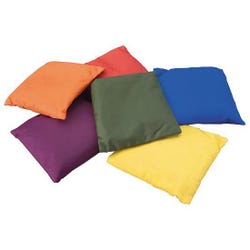 Image for Nylon Beanbags, 5 Inches, Set of 6 from School Specialty
