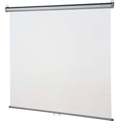 Image for ACCO Quartet High-Resolution Wall/Ceiling Projection Screen, 96 X 96 Inches, Matte White Screen, Metal Black Frame from School Specialty