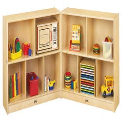 Image for Jonti-Craft Low Mobile Fold-n-Lock, 96 x 15 x 29-1/2 Inches from School Specialty