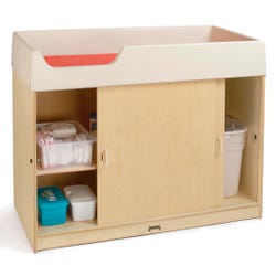 Image for Jonti-Craft Lockable Changing Table, Plastic Rail, 48-1/2 x 23-1/2 x 38-1/2 Inches from School Specialty