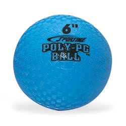 Image for Sportime Poly PG Ball, 6 Inches, Each, Blue from School Specialty