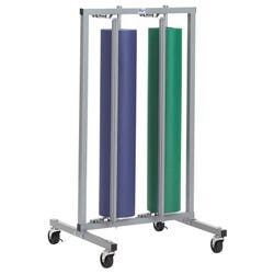 Bulman Vertical 2 Roll Paper Rack with Cutter, 26 x 25 x 47-1/2 Inches 200681