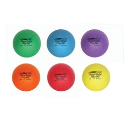 Image for Sportime Supersafe PG Balls, 8-1/2 Inches, Assorted Colors, Set of 6 from School Specialty