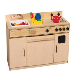 Image for Childcraft All-In-One Kitchen Center, 43-1/2 x 16-1/4 x 27-3/4 Inches from School Specialty