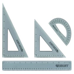 Image for Westcott Combo Drawing Set, Transparent, Set of 4 from School Specialty