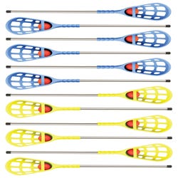 Image for Champion Rhino Skin Lacrosse Set, 12 - 36 Inch Sticks, 12 Balls from School Specialty
