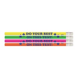 Image for Musgrave Pencil Co. Do Your Best On This Test Pencils, Pack of 12 from School Specialty