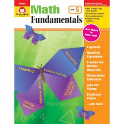Image for Evan-Moor Math Fundamentals Workbook, Teacher Reproducibles, 224 Pages, Grade 5 from School Specialty