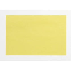 School Smart Plain Newsprint Arithmetic Paper, 6 x 9 Inches, Canary, 500 Sheets 085252