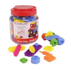 Image for Childcraft Manipulative Magic Brix, Assorted Colors, Set of 72 from School Specialty