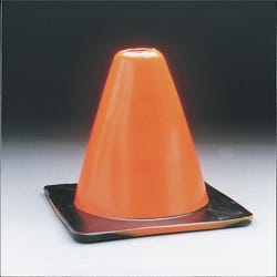 Image for Poly Enterprises 12 Inch Classic Game Cone, Orange from School Specialty