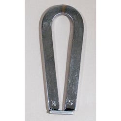 Frey Scientific Economical Horseshoe Magnet, 5 Inch Length, Steel, Item Number 562370