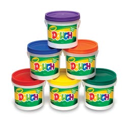 Image for Crayola Dough Classpack, Assorted Colors, Set of 6 from School Specialty