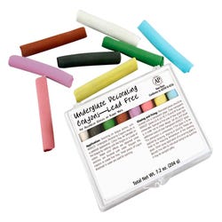 Image for AMACO Underglaze Decorating Crayons Set A, Assorted Colors, Set of 8 from School Specialty