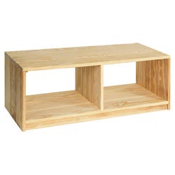 Wood Designs Outdoor Bench with Storage, 48 x 17 x 18 Inches, Item Number 2104360