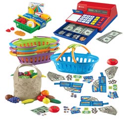 Market and Grocery Shopping Roleplay Package, 106 Pieces Item 2126943