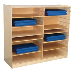 Wood Designs Shelf Packs for Storage Mat Center, 25-15/16 x 16-3/4 Inches, Pack of 6, Item Number 1301372
