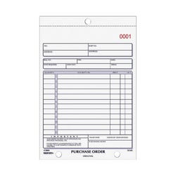 Image for Rediform Carbonless Purchase Order Forms, 2 Parts, 5-1/2 x 7-7/8 Inches, Pack of 50 from School Specialty