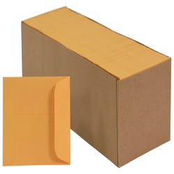 Image for School Smart Coin Envelopes, 28 lb, 2-1/2 x 4-1/4 Inches, Brown, Pack of 500 from School Specialty