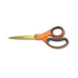 Image for Fiskars Premier Softgrip Titanium Scissors, 8 Inches, Straight Handle from School Specialty