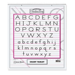 Image for Zaner-Bloser Chart Tablet, 24 x 32 Inches, 2 Inch Ruling, 30 Sheets from School Specialty