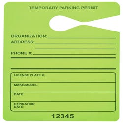 Image for Tatco Information Signs, Pack of 50, Fluorescent Green from School Specialty
