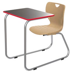 Image for Classroom Select Contemporary Sled Base Combo Desk from School Specialty