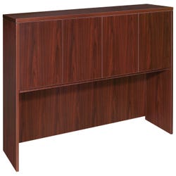 Image for Classroom Select Laminate Hutch with Doors, 71-3/4 x 15 x 36 Inches, Mahogany from School Specialty