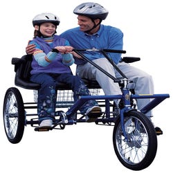 Image for Side-by -Side Trike, 3-Speed, Seats 2 from School Specialty