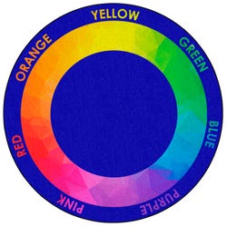 Image for Childcraft Color Wheel Carpet, 6 Feet, Round from School Specialty