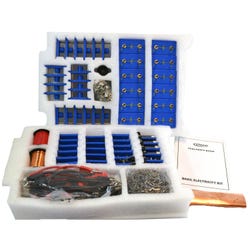 Image for EISCO Comprehensive Basic Electricity Kit For Building and Studying Circuits from School Specialty