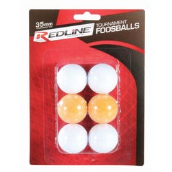 Image for Foosballs, 35mm, Set of 6, Orange and White from School Specialty